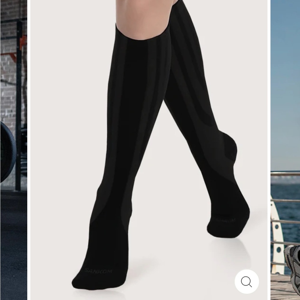 Women’s Sankom‎ Patient Active Compression Socks in Black